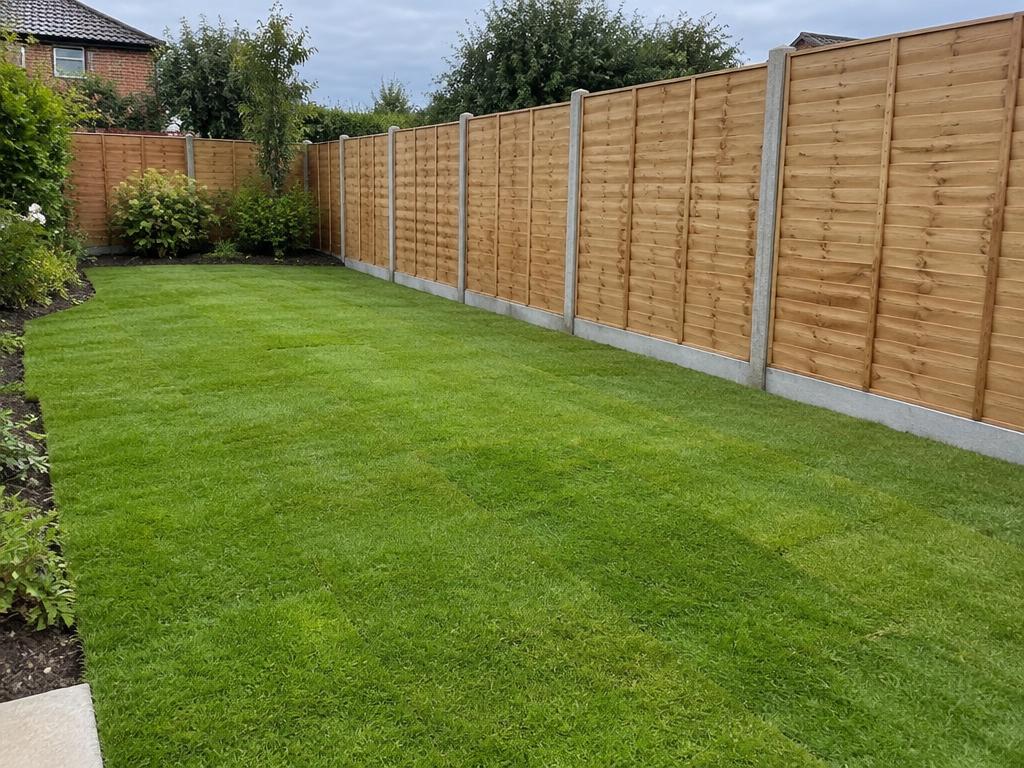 Turfing & Garden Fencing in Leeds